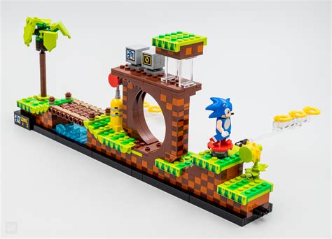 Testado Rapidamente Lego Ideas 21331 Sonic The Hedgehog Green Hill