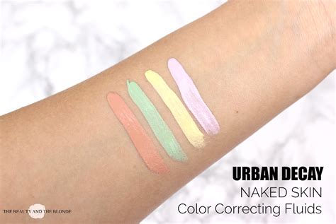 Urban Decay Naked Skin Color Correcting Fluids The Beauty And The Blonde