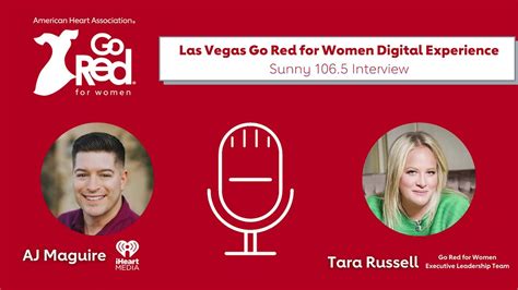 Sunny 1065 Interview On Go Red For Women In Las Vegas Youtube