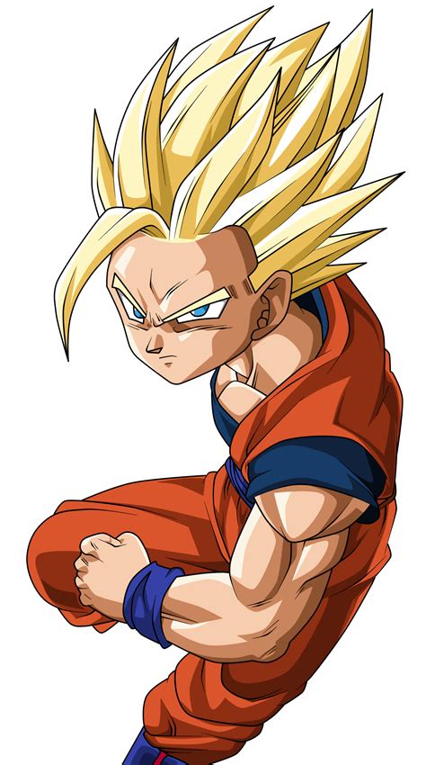 For example gohan in dragon ball z movie 10 you can't really tell if he is super saiyan one or two. Super Saiyan 2 Gohan by chanmio67 on DeviantArt