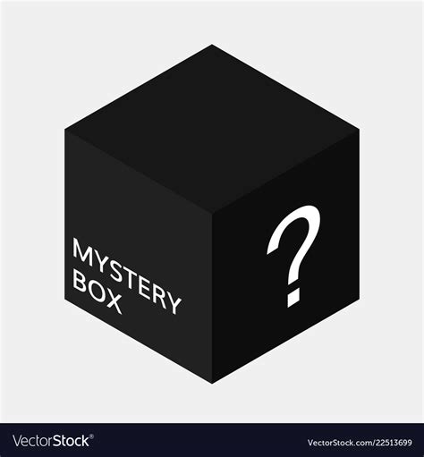 Mystery Box Icon Royalty Free Vector Image Vectorstock