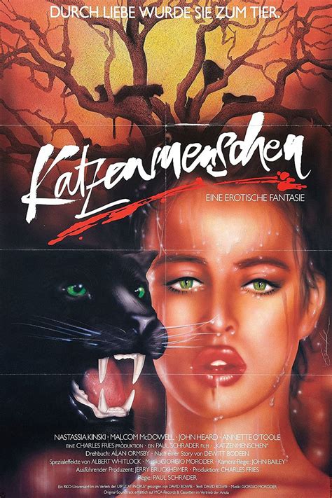 cat people 1982 posters the grindhouse cinema database