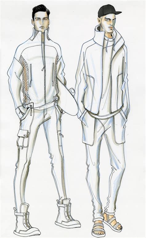 Illustration And Design By Paul Keng Fashion Sketches Men Mens Fashion