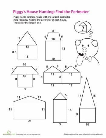 Find the Perimeter (With images) | 3rd grade math ...