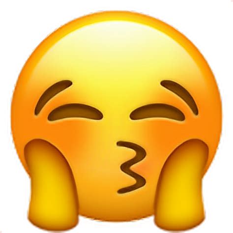 Download Emoji Blush Love Kiss Kiss Emoji Imagenes De Emoji Llorando Clipart 1006122