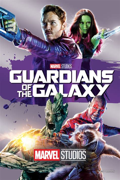 Embellished with an 80s art style and a hazy purple hue, the poster written and directed by james gunn, guardians of the galaxy vol. Guardians of the Galaxy (2014) - Posters — The Movie ...