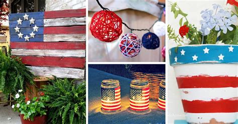 Try these patriotic 4th of july crafts to deck out your home in red, white, and blue. 33 Fabulous & EASY DIY 4th of July Decoration Ideas ...