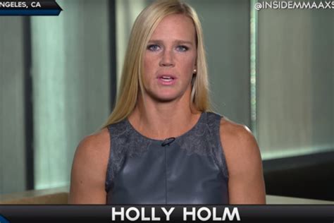 Video What Holly Holm Said To Her Coaches After Ufc 193 Victory Over Rousey Mma News