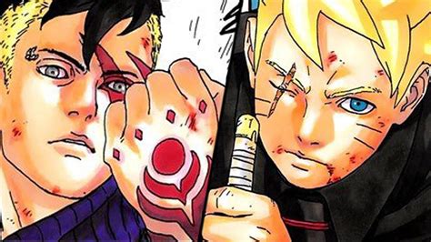 Naruto Dies While Boruto Awakens Byakugan Vs Kawaki Boruto Manga