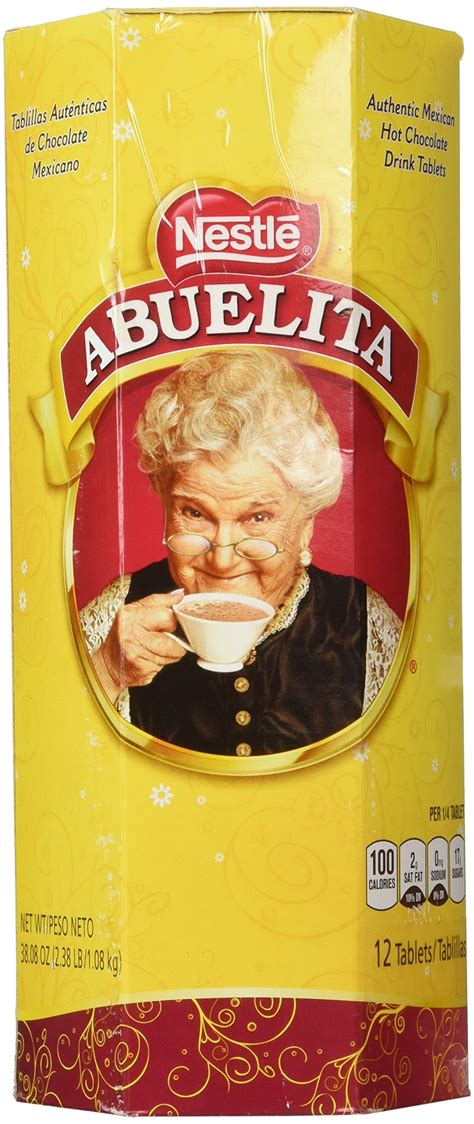 nestle nestle abuelita authentic mexican hot chocolate drink 12 tablets net wt 38 ounce 38