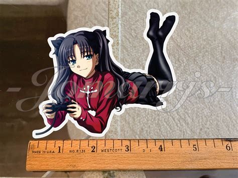 Fate Anime Rin Tohsaka Im Game Sticker Vinyl Decal Custom Manga Slap