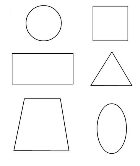 Learn To Draw Basic Shapes Coloring Page 70400 The Best Porn Website