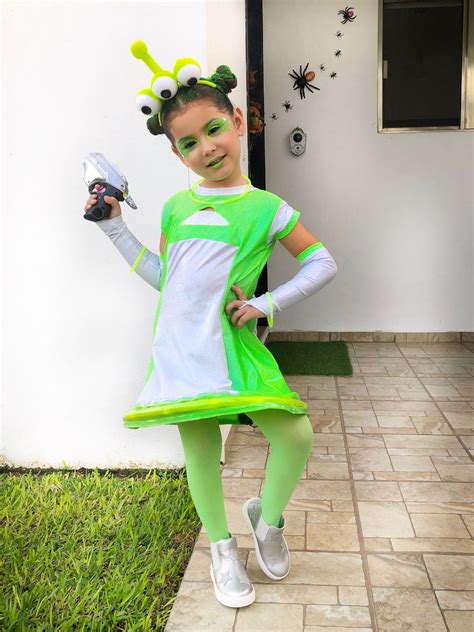 Halloween Kids Baby Girl Alien Costume Kids Alien Costume Girl Alien