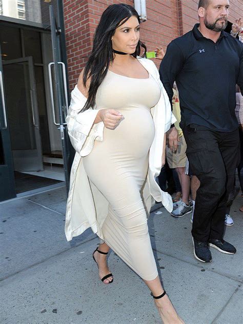 Kim Kardashian West Admits To Being Mortified At Her Pregnancy Style