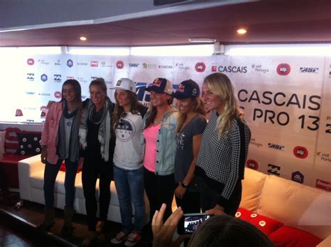 Edp Cascais Girls Pro Press Conference Surf Europe