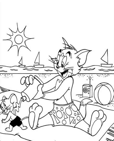 Sie wurde von den schöpfern der eule. Pin by Lucas Breitfeld on Coloriage | Beach coloring pages ...