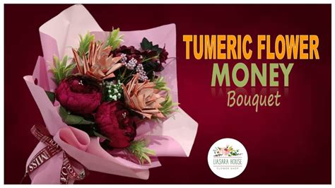 Tumeric Flower Money Origami YouTube