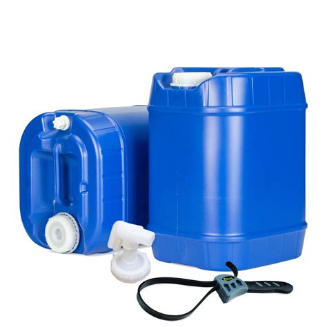 Buy Emergency Water Storage 5 Gallon Water Tanks 10 Gallons Total 2