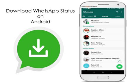 The status saver will help you to download status for whatsapp. 5 Free WhatsApp Status Downloader Apps for Android