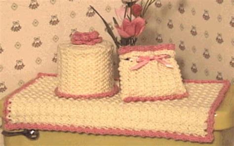 Crochet bathroom accessories free patterns. Crochet Patterns - Crochet Bath Patterns - Crochet ...