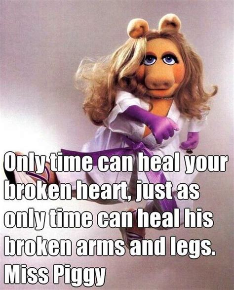 Miss Piggy Time Quote Funny Miss Piggy Quotes Miss Piggy Piggy Quotes