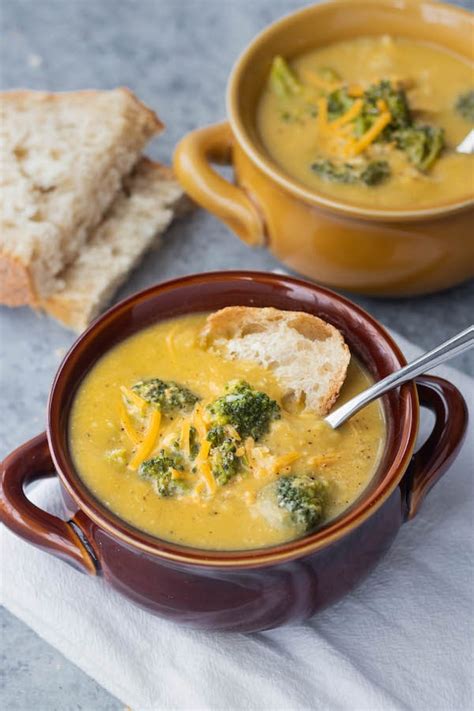 Healthier Chicken Broccoli Cheddar Soup Meals With Maggie