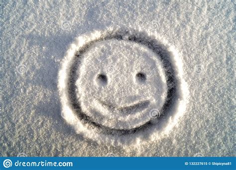 Your Happy Face In The Snow Stock Image Image Of Smile Snow 132227615
