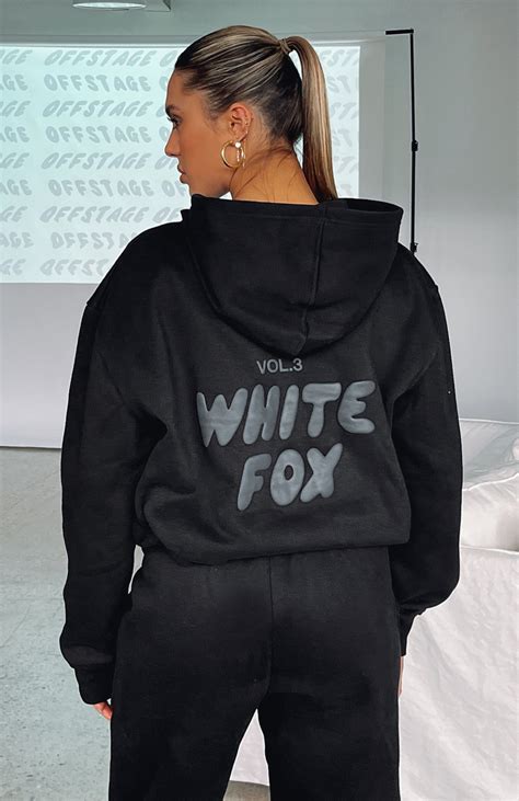 Offstage Hoodie Onyx White Fox Boutique Us