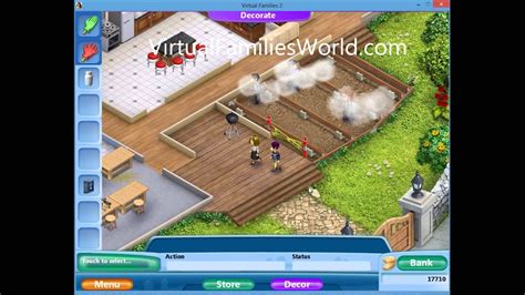How To Expand House Front Deck On Virtual Families 2 Youtube