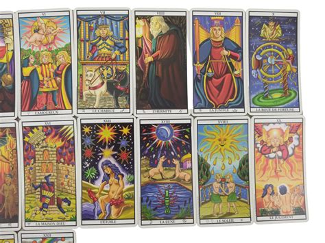 Vintage French Le Grand Tarot Universal Divination Deck Fortune