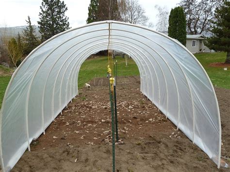 Hoop House High Tunnel Made Out Of 34 Pvc Pipe Flickr Photo