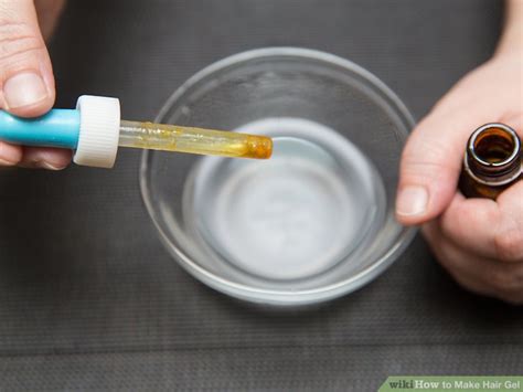 Applying gel isn't difficult, when you have your ideal hair style in mind. 3 Ways to Make Hair Gel - wikiHow