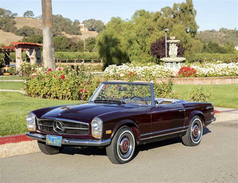 1968 Mercedes 250sl Roadster Dusty Cars