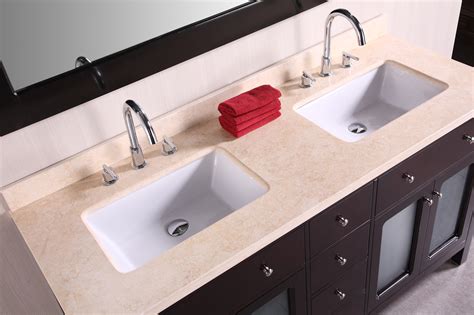Shop for red bathroom vanities and other bathroom furniture products at bhg.com shop. 48 Inch Double Sink Bathroom Vanity - HomesFeed