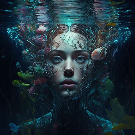 Underwater Organic Female Openart