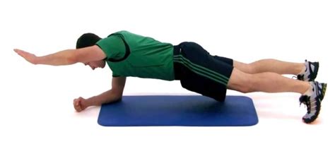 Plank With Arm Extension Bodybuilding Wizard