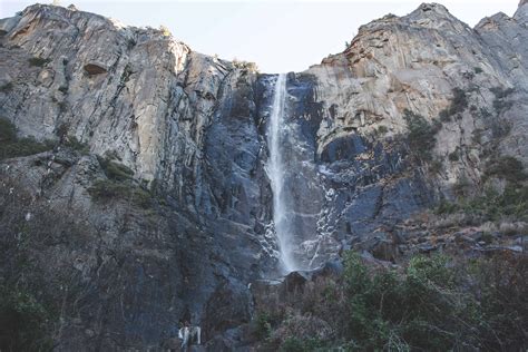 Bridalveil Falls In Yosemite National Park Are A Great Winter