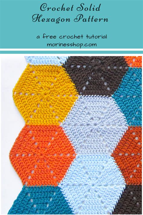 How To Crochet A Basic Solid Hexagon A Detailed Tutorial With Pictures