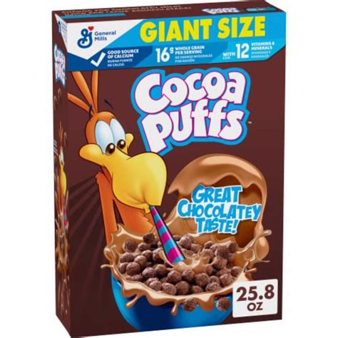 Cocoa Puffs Chocolate Breakfast Cereal 258 Oz Foods Co