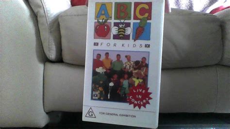 Abc For Kids Live In Concert Vhs Opening Youtube