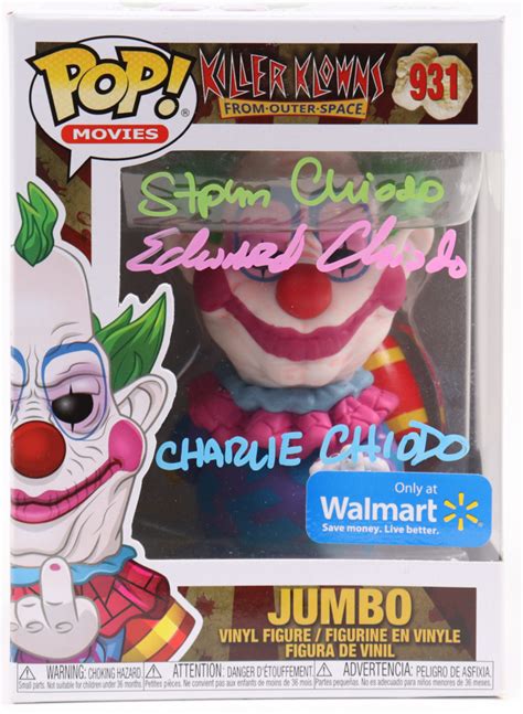 Stephen Chiodo Charlie Chiodo And Edward Chiodo Signed Killer Klowns