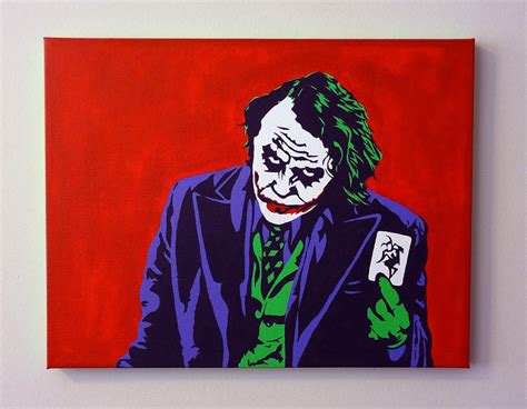 The Joker Pop Art Painting By Imdaniel Popart On Deviantart