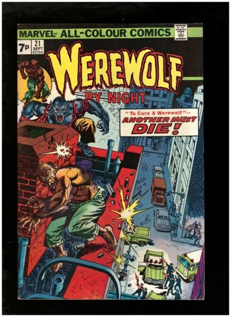 Werewolf By Night 1972 21 Amerikaanse Comics