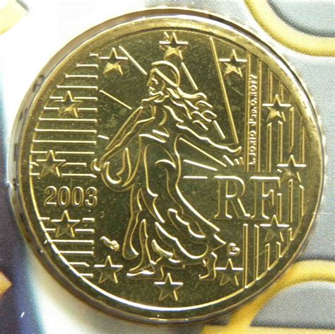 France 50 Cent Coin 2003 Euro Coinstv The Online Eurocoins Catalogue