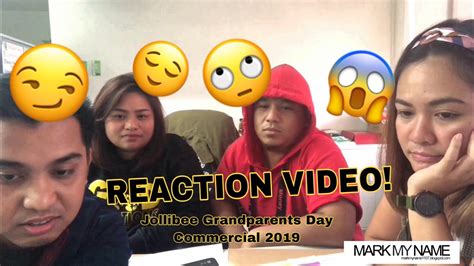 Reaction Video 01 Jollibee Grandparents Day Commercial 2019