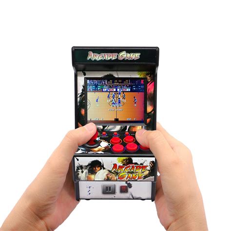 E Wor Rechargeable Mini Arcade Gameretro Handheld Video Game Player