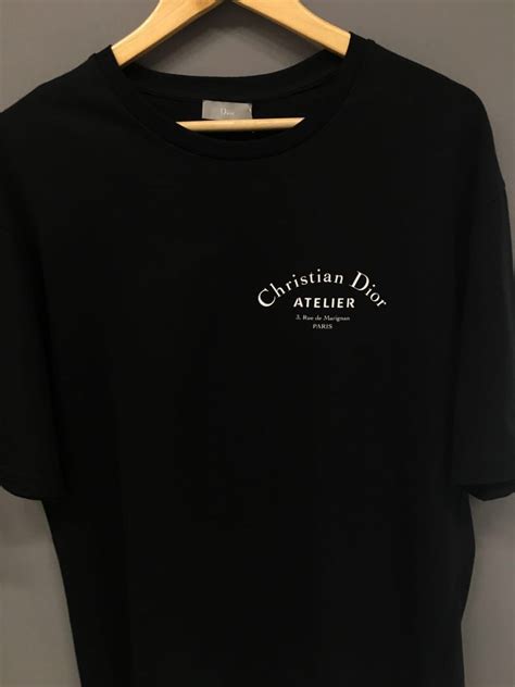 Original Christian Dior Atelier T Shirt Men Mens Fashion Tops