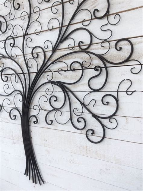 Metal Tree Wall Decor Iron Tree Large Wall Decoration Country Home