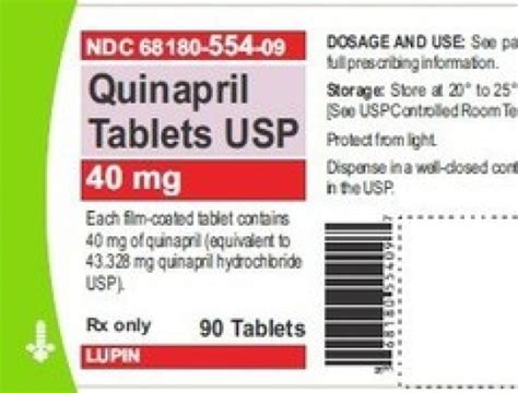 Lupin Pharmaceuticals Issues Voluntary Nationwide Recall Of Four Lots