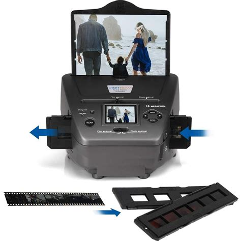 Digitnow High Resolution 16mp Film Scanner All In One With 24 Lcd
